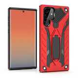 For Samsung Galaxy S23 Ultra Case Armour Shockproof Tough Cover Kickstand Red | iCoverLover Australia
