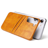 For Samsung Galaxy S22+ Plus Case Deluxe Leather Protective Cover Yellow | iCoverLover Australia