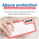 For Samsung Galaxy S23 Case, Tough TPU + Acrylic Protective Cover, Red | iCoverLover Australia