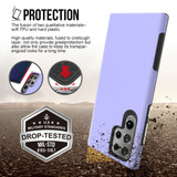 For Samsung Galaxy S22 Ultra Case Shockproof Protective Cover Purple | iCoverLover Australia