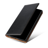 For Samsung Galaxy S22 Ultra Case Leather Flip Wallet Folio Cover Black | iCoverLover Australia