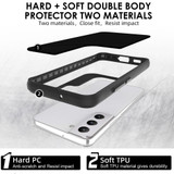 For Samsung Galaxy S22 Case, Tough Carbon Fibre Protective Cover, Black | iCoverLover Australia