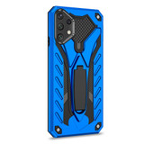 For Samsung Galaxy A32 5G Case Armour Shockproof Tough Cover with Kickstand Blue | iCoverLover Australia