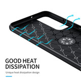 For Samsung Galaxy S22 5G Case Metal Ring Holder Protective TPU Cover, Red | iCoverLover Australia