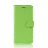 For Samsung Galaxy A71 5G Lychee Folio Protective Case, Kickstand, Wallet, Green | iCoverLover Australia
