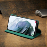 For Samsung Galaxy S21 Ultra Case Fierre Shann Crocodile Pattern Genuine Cow Leather Cover Green | iCoverLover Australia