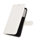 For Samsung Galaxy S21+ Plus Case Lychee Folio Protective PU Leather Wallet Cover, White | iCoverLover Australia