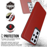 For Samsung Galaxy S21 Ultra Case Armour Protective Strong Cover Red | iCoverLover Australia