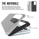 For Samsung Galaxy S21 Ultra Case Armour Protective Strong Cover Silver | iCoverLover Australia