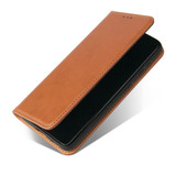 For Samsung Galaxy S21+ Plus Case Leather Flip Wallet Folio Cover Brown | iCoverLover Australia