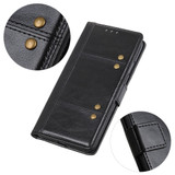 For Samsung Galaxy S21 Case Wild Horse Texture Folio PU Leather Cover, Wallet & Kickstand, Black | iCoverLover Australia