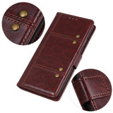 For Samsung Galaxy S21 Case Wild Horse Texture Folio PU Leather Cover, Wallet & Kickstand, Brown | iCoverLover Australia