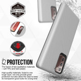 For Samsung Galaxy Note 20 Armour Case Tough Protective Cover Silver | iCoverLover Australia