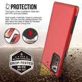 For Samsung Galaxy Note 20 Ultra Case Shockproof Protective Cover Red | iCoverLover Australia