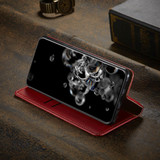 For Samsung Galaxy S20 Ultra Case Leather Flip Wallet Folio Cover Red | iCoverLover Australia