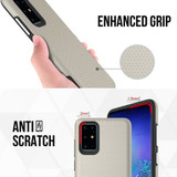 For Samsung Galaxy S20+ Plus Case Armour Protective Strong Cover Gold | iCoverLover Australia