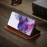 For Samsung Galaxy S20 Case Leather Flip Wallet Folio Cover Brown | iCoverLover Australia