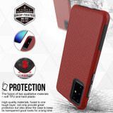 For Samsung Galaxy S20 Ultra Case Armour Protective Strong Cover Red | iCoverLover Australia