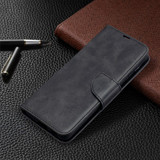 For Samsung Galaxy S21+ Plus Case Lambskin Texture Folio PU Leather Cover, Wallet, Kickstand & Lanyard, Black | iCoverLover Australia
