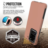 For Samsung Galaxy S20 Ultra Case Shockproof Protective Cover Camel | iCoverLover Australia