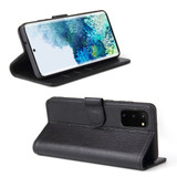For Samsung Galaxy S20 Case iCoverLover Genuine Cow Leather Wallet Cover Black | iCoverLover Australia