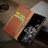 For Samsung Galaxy S20+ Plus Case Leather Flip Wallet Folio Cover Brown | iCoverLover Australia