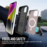 For iPhone 14 Plus Case Compatible with MagSafe Shockproof Light Cover Rose Gold | iCoverLover Australia