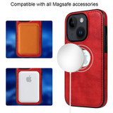 For iPhone 13 Case Detachable Wallet Cover Compatible with MagSafe Red | iCoverLover Australia