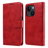 For iPhone 13 Case Detachable Wallet Cover Compatible with MagSafe Red | iCoverLover Australia