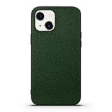 For iPhone 14 Plus Case Genuine Leather Durable Slim Fit Protective Cover Green | iCoverLover Australia