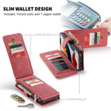 For iPhone 13 Pro Case, Wallet PU Leather Detachable Folio Cover, Red | iCoverLover Australia