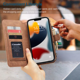 For iPhone 13 Pro Case, Wallet PU Leather Detachable Folio Cover, Brown | iCoverLover Australia