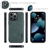 For iPhone 13 Pro Case, Wallet PU Leather Detachable Flip Cover, Blue | iCoverLover Australia