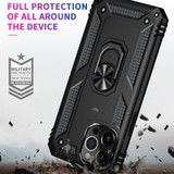 For iPhone 13 Pro Max Case, Protective Shockproof TPU/PC Cover, Ring Holder, Black | iCoverLover Australia