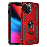 For iPhone 13 Pro Max Case, Protective Shockproof TPU/PC Cover, Ring Holder, Red | iCoverLover Australia