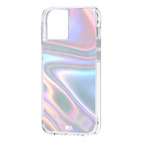 For iPhone 13 Case-Mate Soap Bubble Antimicrobial Cover Iridescent | iCoverLover Australia