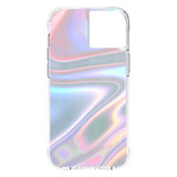 For iPhone 13 Case-Mate Soap Bubble Antimicrobial Cover Iridescent | iCoverLover Australia