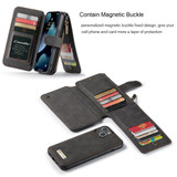 For iPhone 13 mini Case, Wallet PU Leather Detachable Folio Cover, Black | iCoverLover Australia