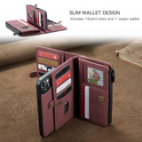 For iPhone 13 mini Case, Wallet PU Leather Detachable Flip Cover, Red | iCoverLover Australia