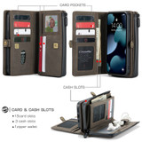 For iPhone 13 mini Case, Wallet PU Leather Detachable Flip Cover, Brown | iCoverLover Australia