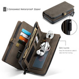 For iPhone 13 mini Case, Wallet PU Leather Detachable Flip Cover, Brown | iCoverLover Australia