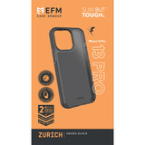 For iPhone 13 Pro EFM Zurich Case Armour Cover Smoke Black | iCoverLover Australia