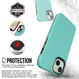 For iPhone 13 Case Armour Shockproof Strong Light Slim Cover Mint | iCoverLover Australia