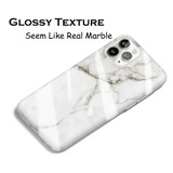 For iPhone 12 mini Case, Glossy Marble Pattern TPU Protective Cover, Brown | iCoverLover Australia