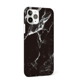 For iPhone 12 mini Case, Glossy Marble Pattern TPU Protective Cover, Black | iCoverLover Australia