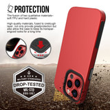 For iPhone 13 Pro Case Shockproof Protective Cover Red | iCoverLover Australia