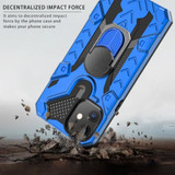 For iPhone 13 Pro Max Case Tough Protective Cover Magnetic Ring Holder Blue | iCoverLover Australia