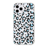 For iPhone 12 mini Case Leopard Print TPU + Acrylic Protective Case, Detachable Buttons, Blue | iCoverLover Australia