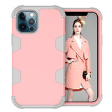For iPhone 12 Pro Max Case Protective Armored 3-Layer Cover,Rose Gold & Grey | iCoverLover Australia