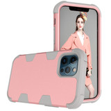 For iPhone 12 Pro Max Case Protective Armored 3-Layer Cover,Rose Gold & Grey | iCoverLover Australia
